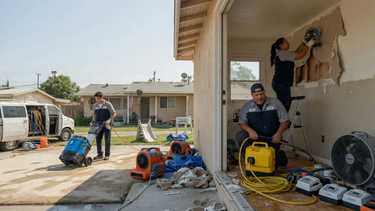 Water Damage Restoration in Irvine, CA near me